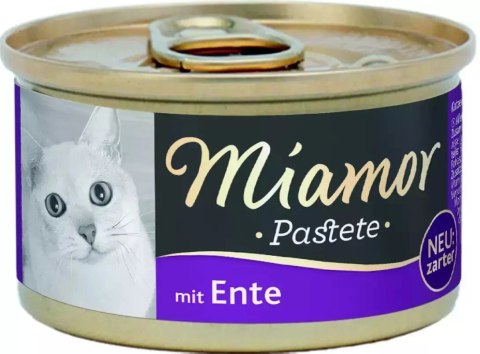 MIAMOR Miamor Pastete kaczka 85g puszka