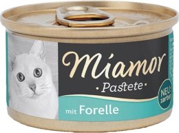 MIAMOR Miamor Pastete pstrąg 85g puszka