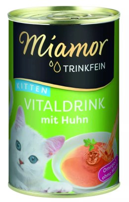 MIAMOR Miamor VitalDrink Kitten z kurczakiem 135ml