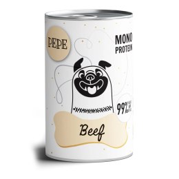 Paka Zwierzaka PEPE MONO PROTEIN Beef (wołowina) 400g
