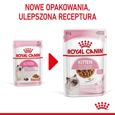 Royal Canin ROYAL CANIN Kitten Instinctive W Sosie 12x85g