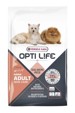 Versele-Laga Versele-Laga Opti Life Adult Skin Care Mini Z Łososiem 7,5kg