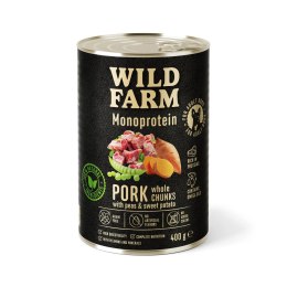 Wild Farm WILD FARM Monoprotein Pork 400g - hipoalergiczna karma dla psa
