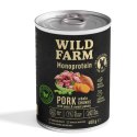 Wild Farm WILD FARM Monoprotein Pork 400g - hipoalergiczna karma dla psa