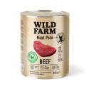 Wild Farm Wild Farm Pate Beef 800g - Mokra Karma z Wołowiną dla Psów