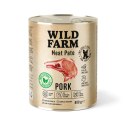 Wild Farm Wild Farm Pate Pork 800g - Mokra Karma z Wieprzowiną dla Psów