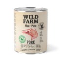 Wild Farm Wild Farm Pate Pork 800g - Mokra Karma z Wieprzowiną dla Psów