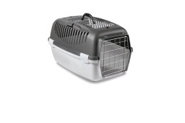 ZOLUX Zolux Transporter Gulliver 3 Z Metalowymi Drzwiczkami Ciemnoszary