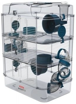 ZOLUX Zolux Klatka Rody3 Trio 41x27x53cm Niebieska